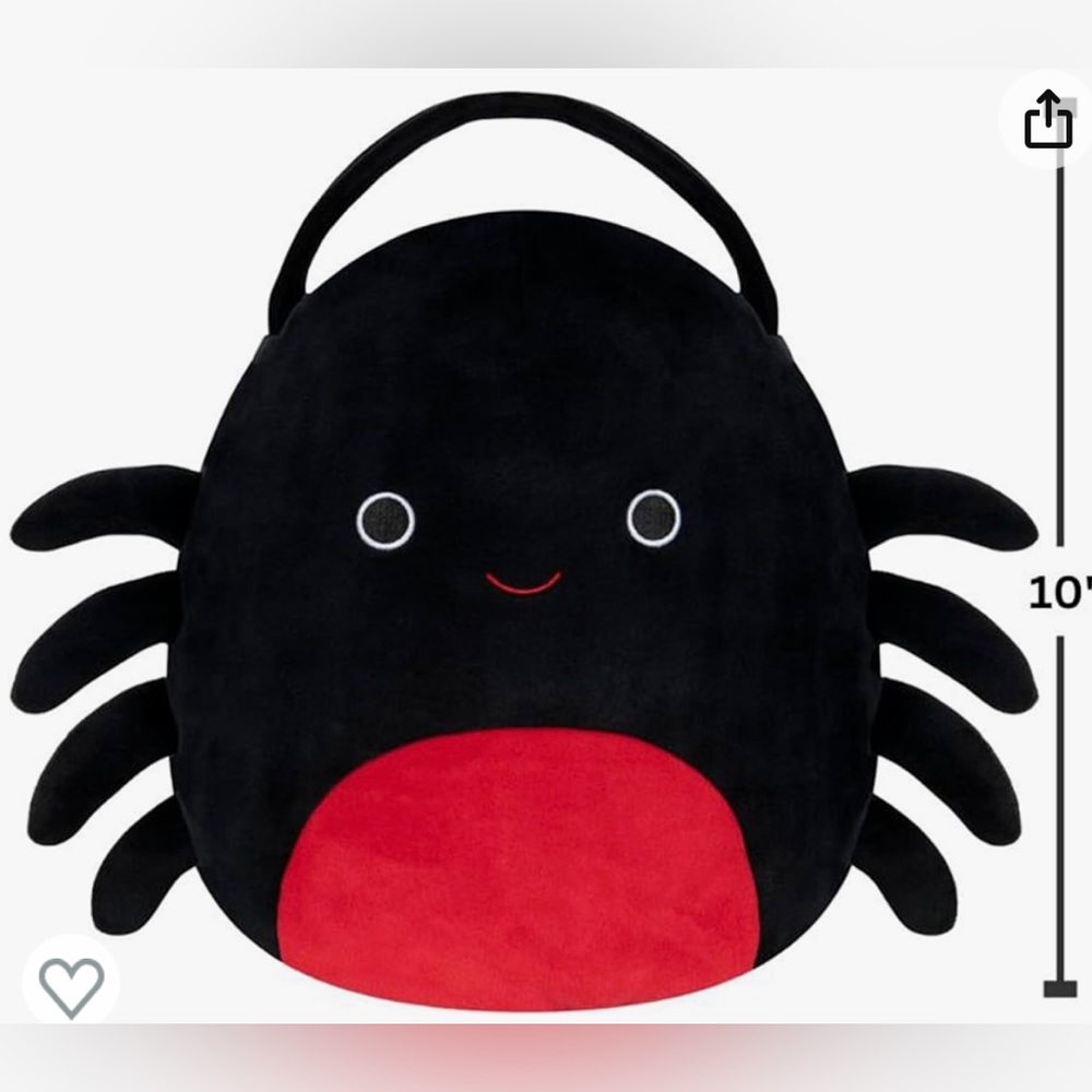 CANDY BUCKET Bella a 10” Squishmallow for Halloween